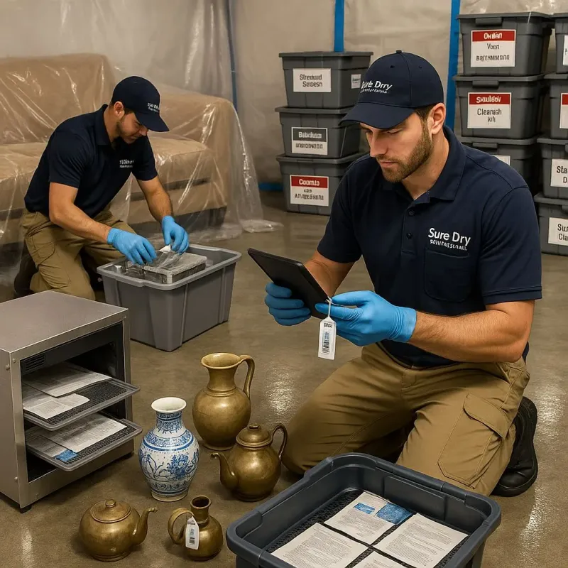 Content Protection and Restoration process in Capitan, NM