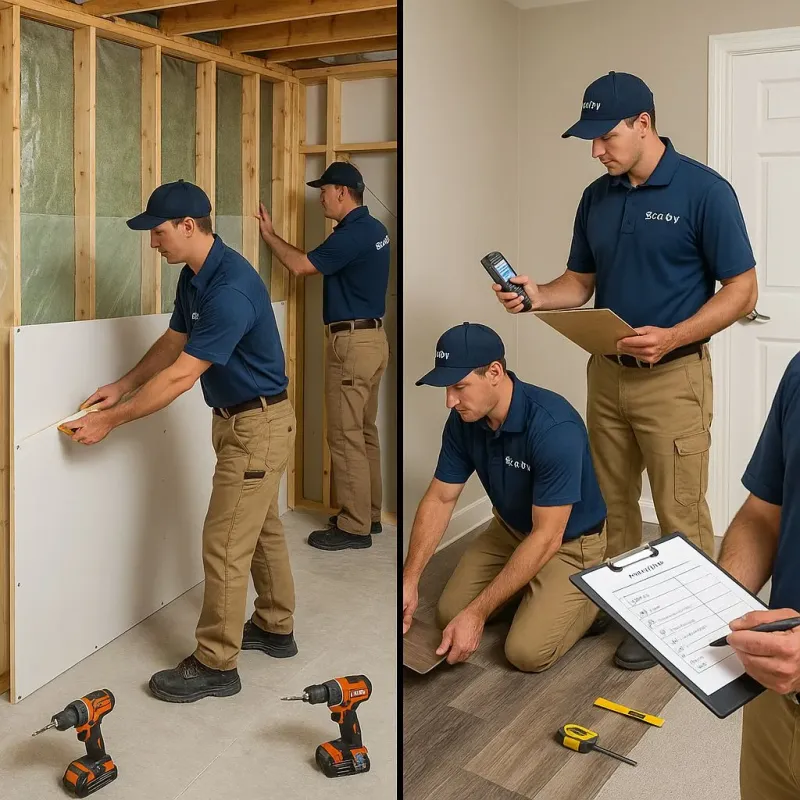 Repairs and Reconstruction process in Capitan, NM
