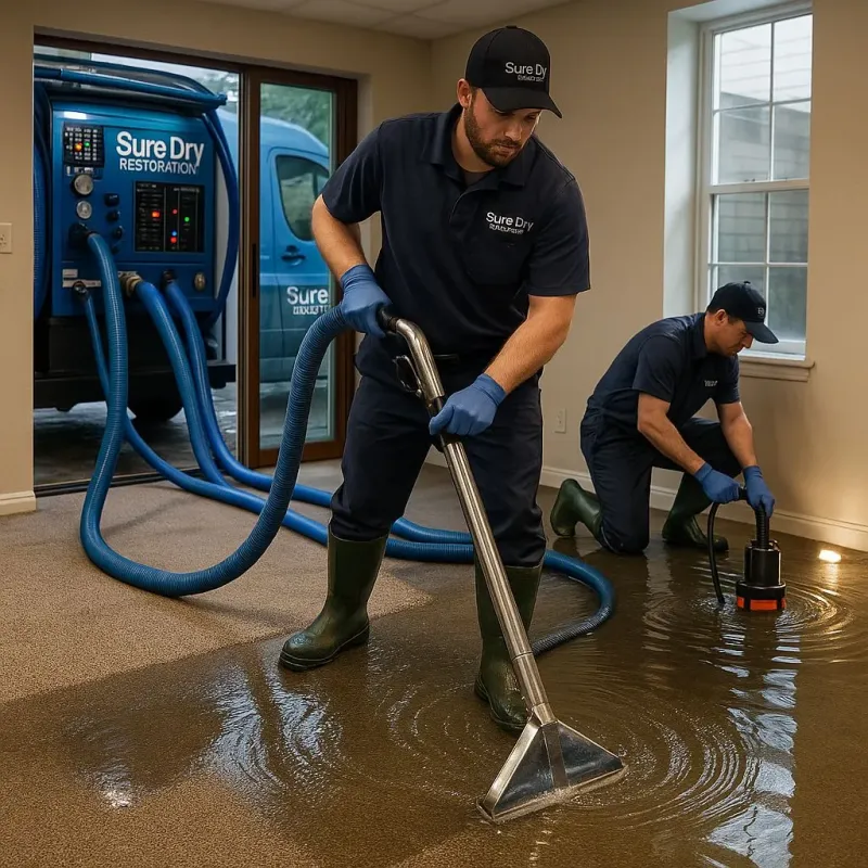 Water Extraction and Removal process in Capitan, NM
